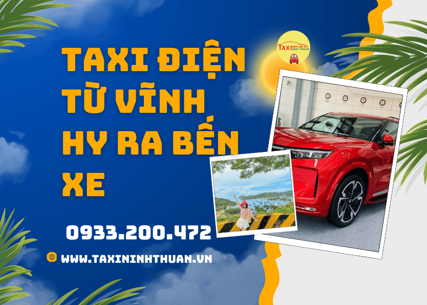 Taxi điện từ Vĩnh Hy ra bến xe