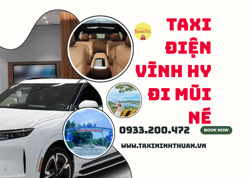 Taxi điện Vĩnh Hy đi Mũi Né