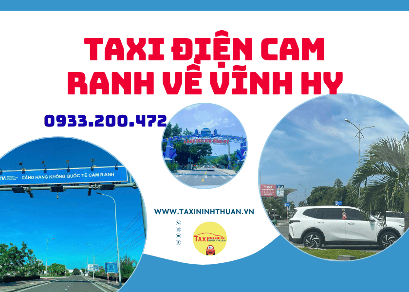 Taxi điện Cam Ranh về Vĩnh Hy