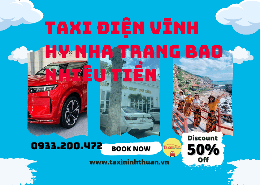Taxi điện Vĩnh Hy Nha Trang bao nhiêu tiền