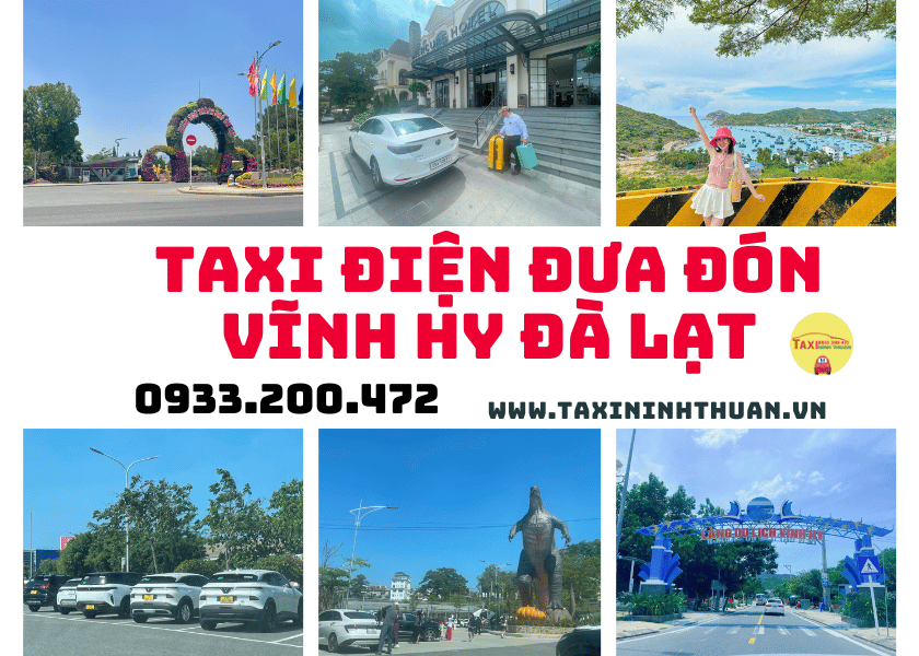 Taxi điện đưa đón Vĩnh Hy Đà Lạt