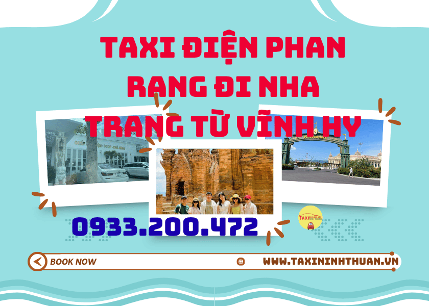 Taxi điện Phan Rang đi Nha Trang từ Vĩnh Hy