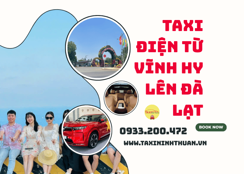 Taxi điện từ Vĩnh Hy lên Đà Lạt