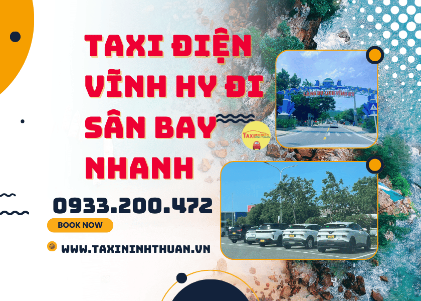 Taxi điện Vĩnh Hy đi sân bay nhanh