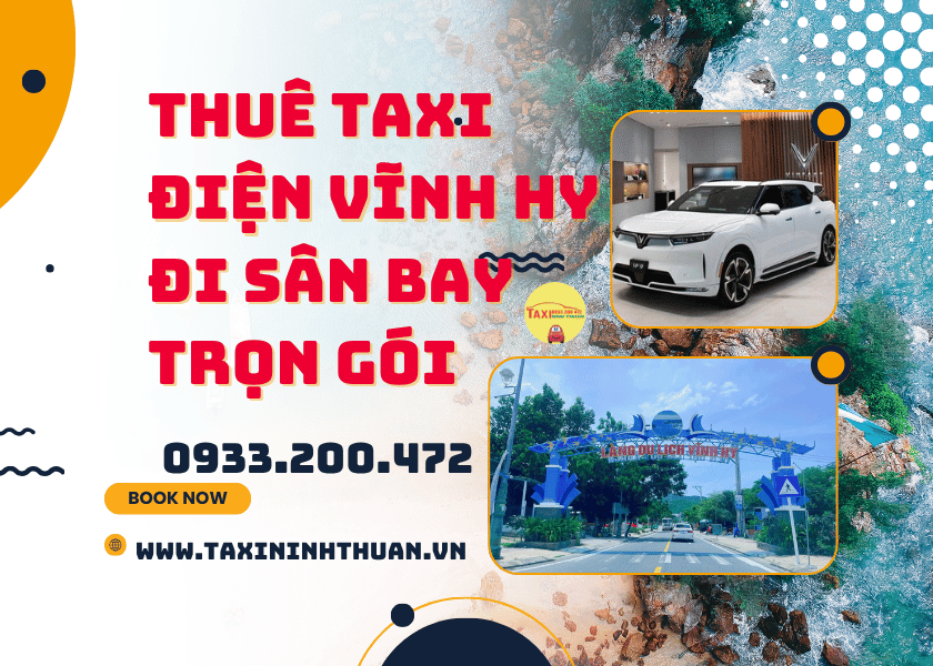 Thuê taxi điện Vĩnh Hy đi sân bay trọn gói