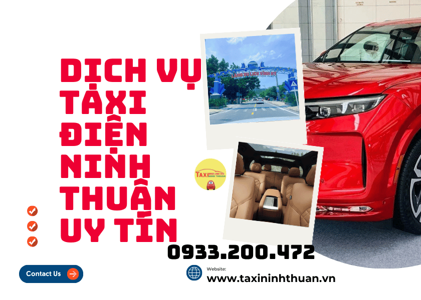 Dịch vụ taxi điện Ninh Thuận uy tín