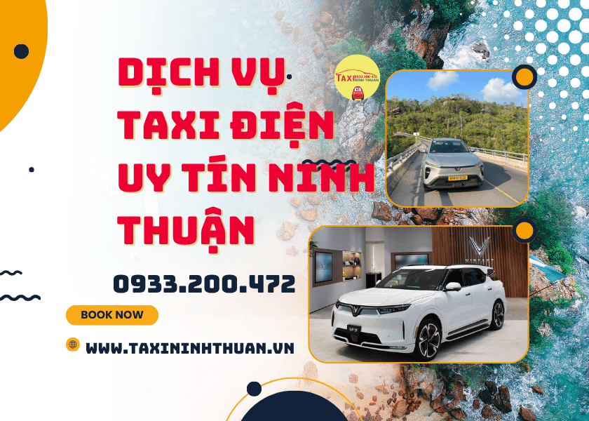 Dịch vụ taxi điện uy tín Ninh Thuận