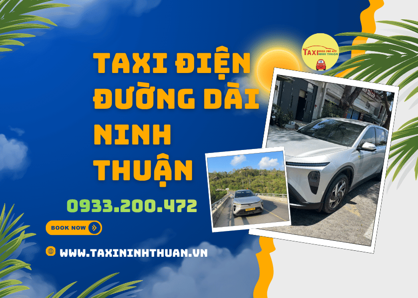 Taxi điện đường dài Ninh Thuận