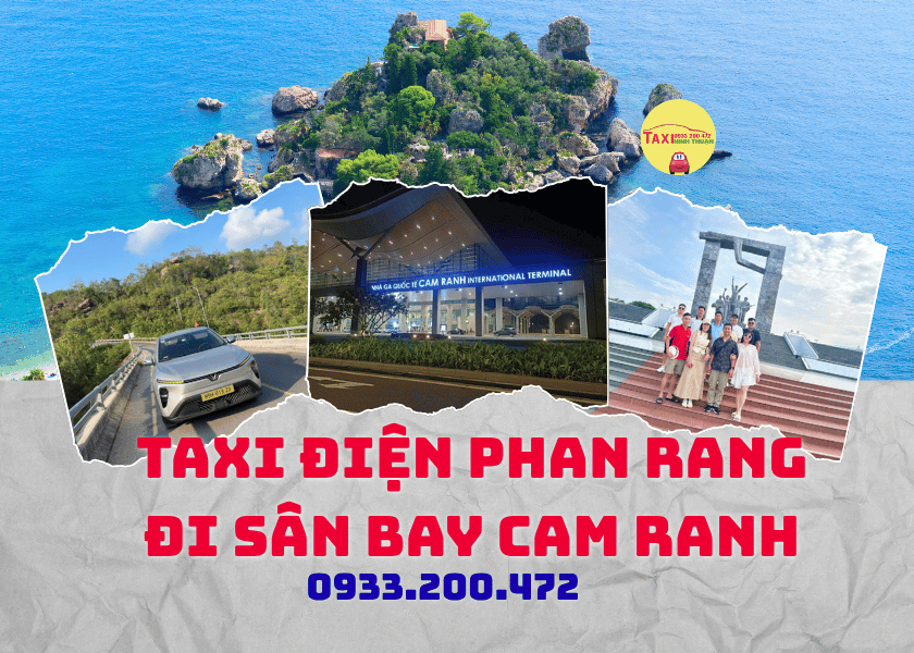 Taxi điện Phan Rang đi sân bay Cam Ranh