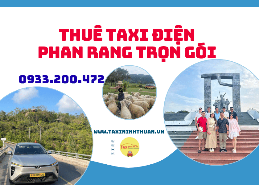 Thuê taxi điện Phan Rang trọn gói