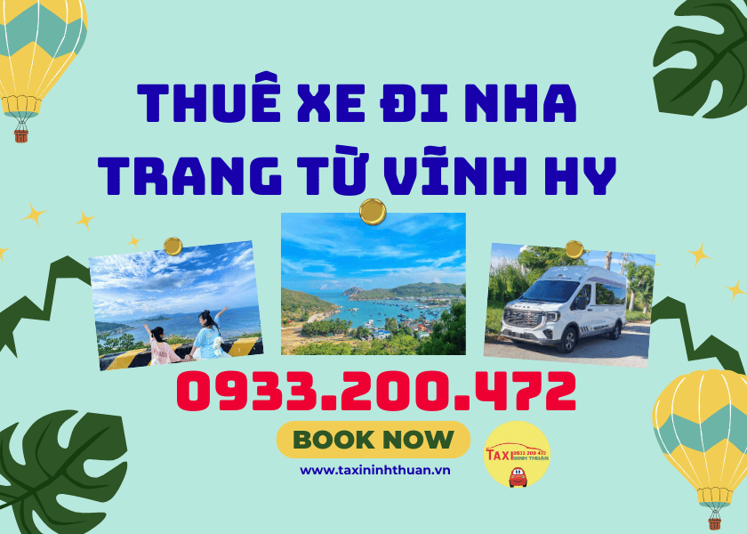 Thuê xe đi Nha Trang từ Vĩnh Hy