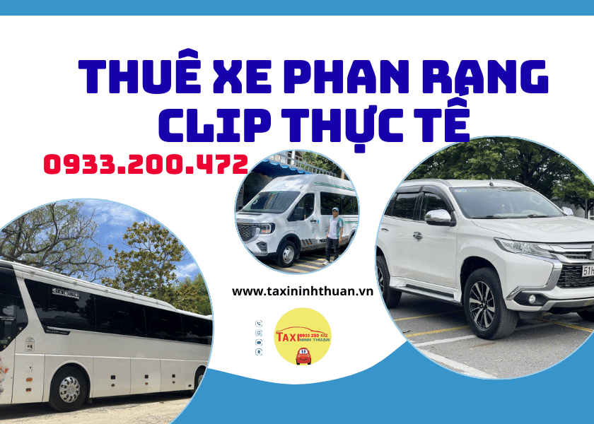Thuê xe phan rang clip thực tế