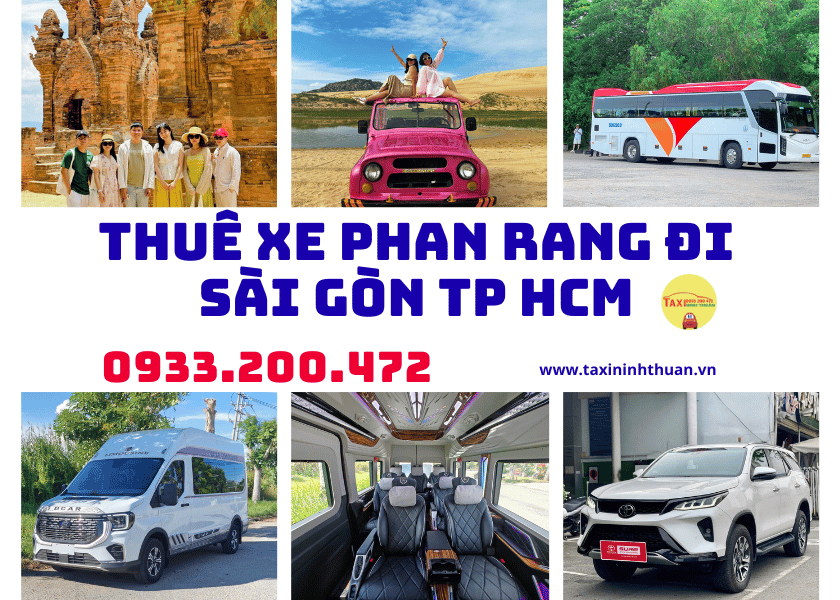 Thuê xe Phan Rang đi Sài Gòn TP HCM