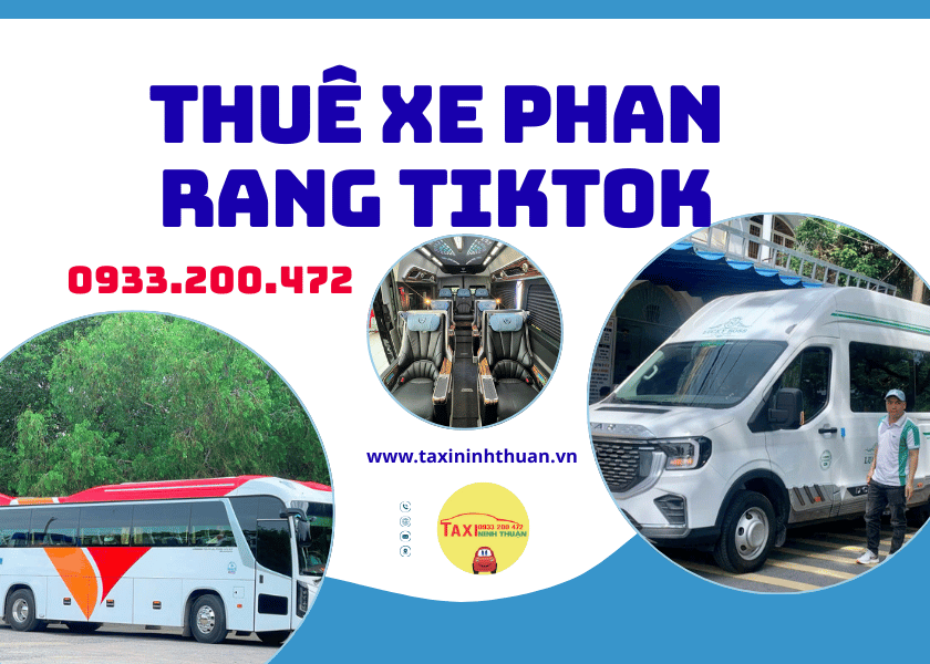 Thuê xe phan rang tiktok