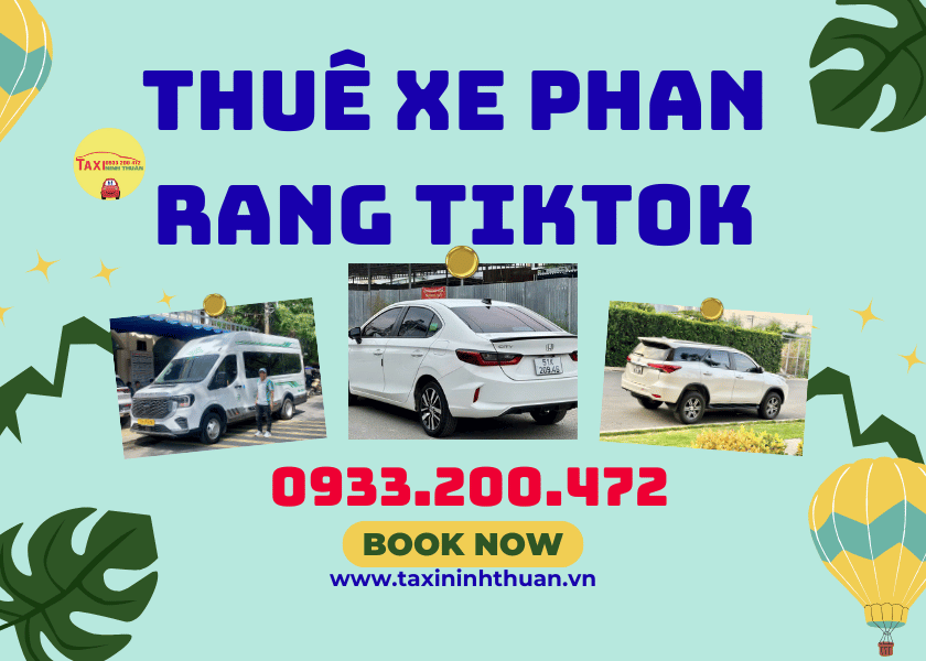 Thuê xe phan rang tiktok