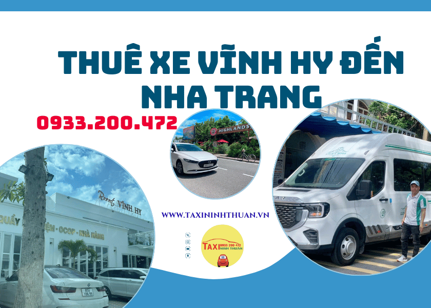 Thuê xe Vĩnh Hy đến Nha Trang