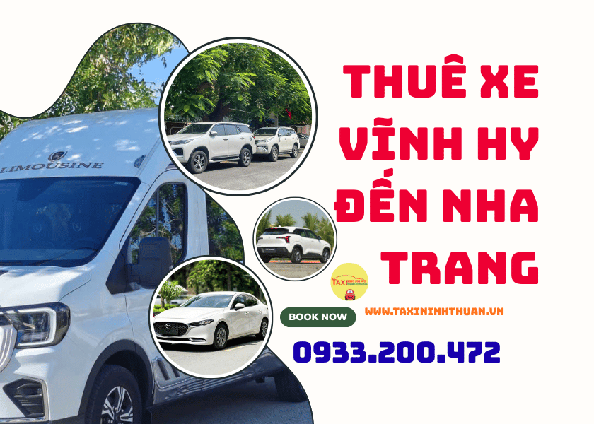 Thuê xe Vĩnh Hy đến Nha Trang