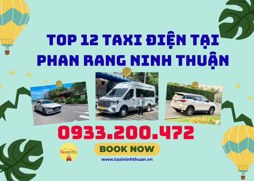 Top 12 taxi điện tại phan rang ninh thuận