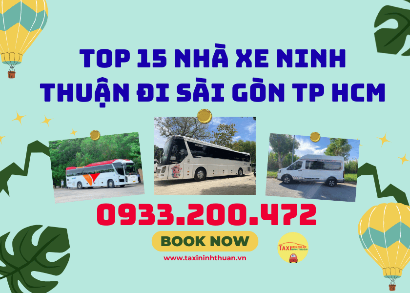 Top 15 nhà xe Ninh Thuận đi Sài Gòn TP HCM