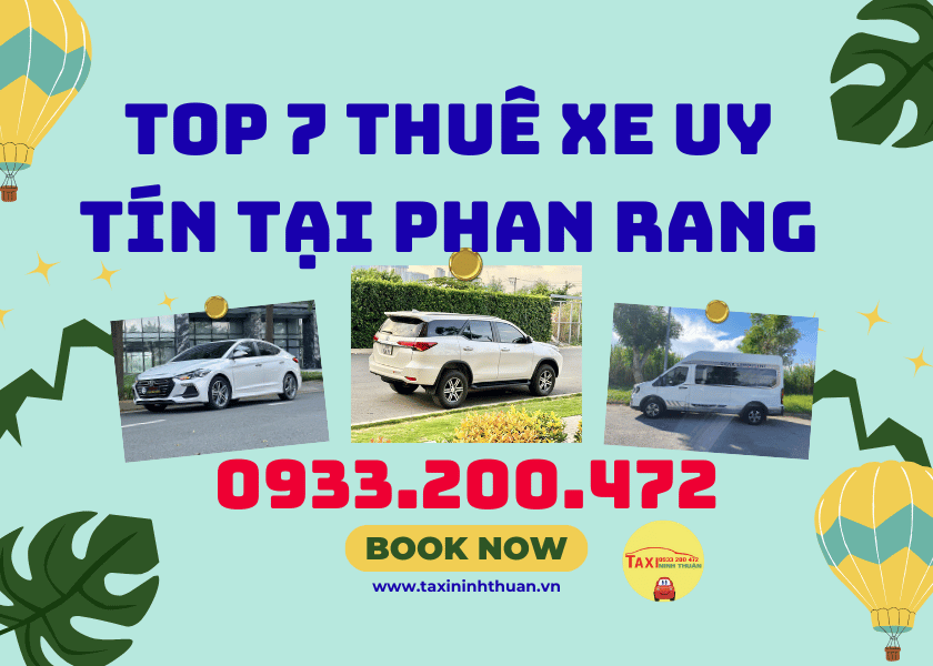 Top 7 thuê xe uy tín tại phan rang