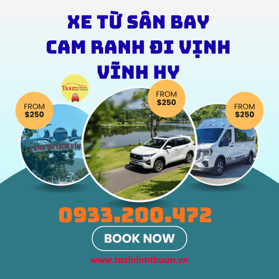 Xe Từ Sân Bay Cam Ranh Đi Vịnh Vĩnh Hy