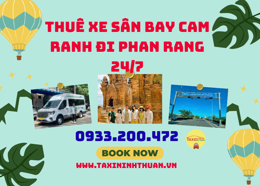 Thuê Xe Sân Bay Cam Ranh Đi Phan Rang 24/7