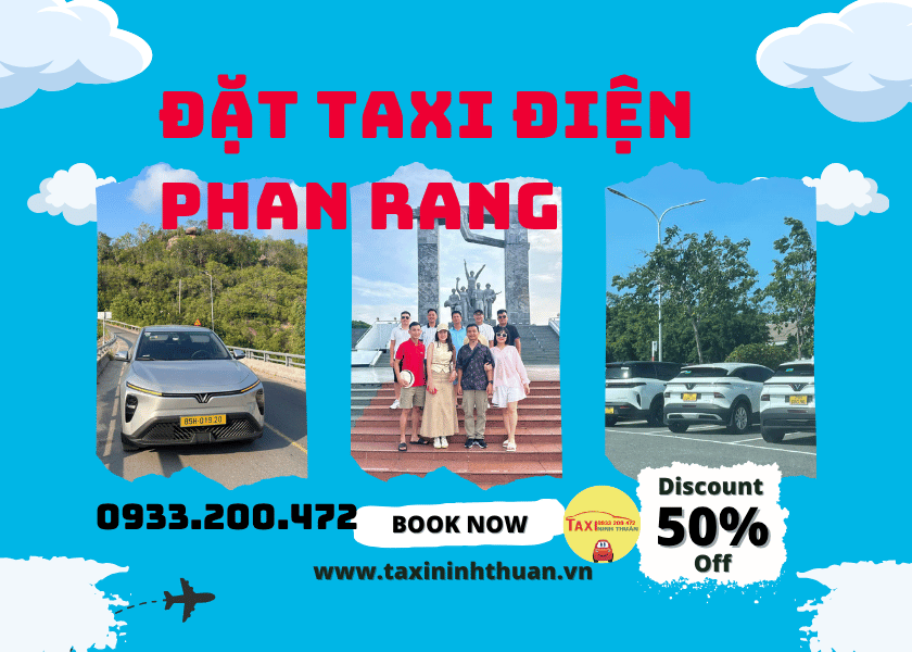 Đặt taxi điện Phan Rang