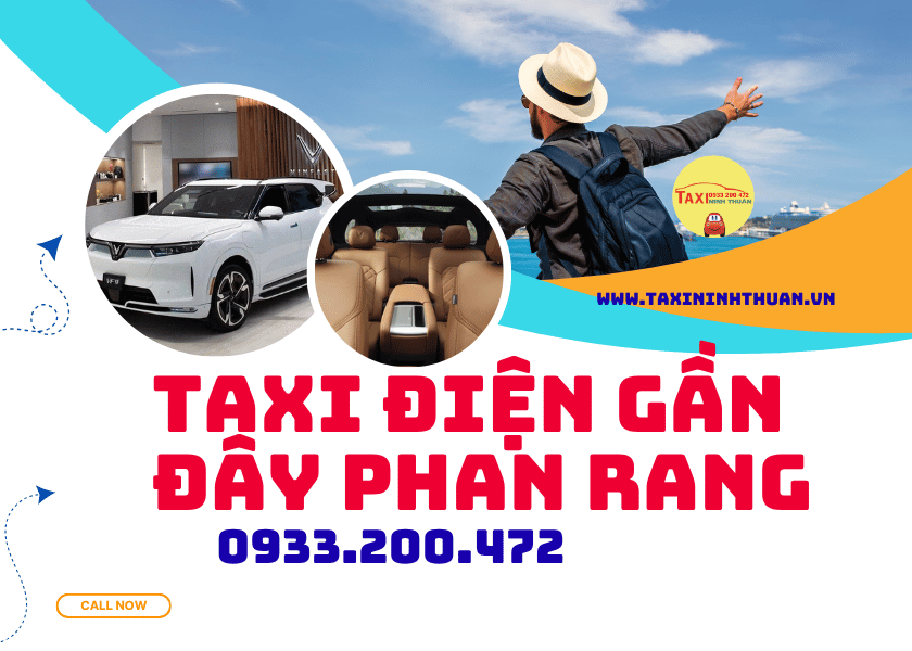 Taxi điện gần đây Phan Rang