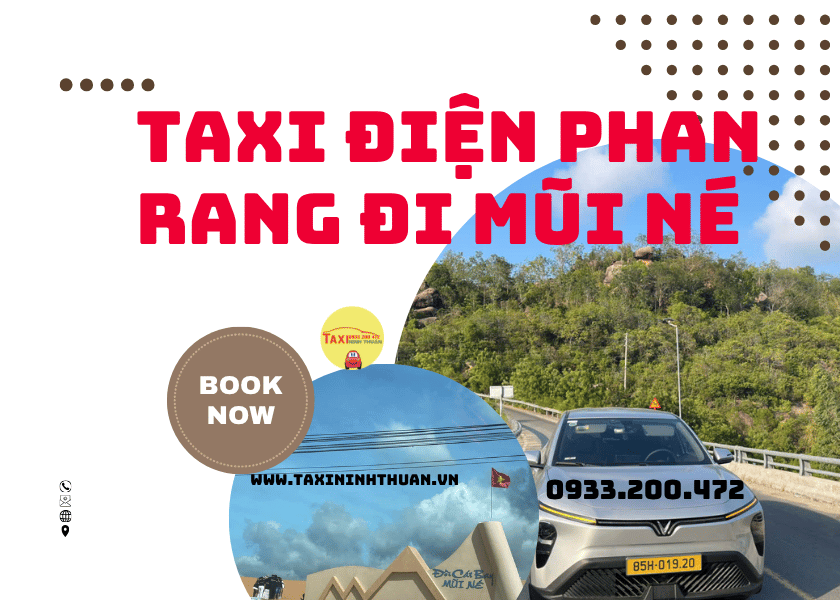 Taxi điện Phan Rang đi Mũi Né