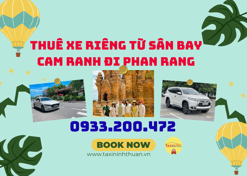 Thuê Xe Riêng Từ Sân Bay Cam Ranh Đi Phan Rang