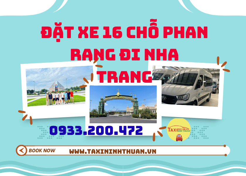 Đặt Xe 16 Chỗ Phan Rang Đi Nha Trang