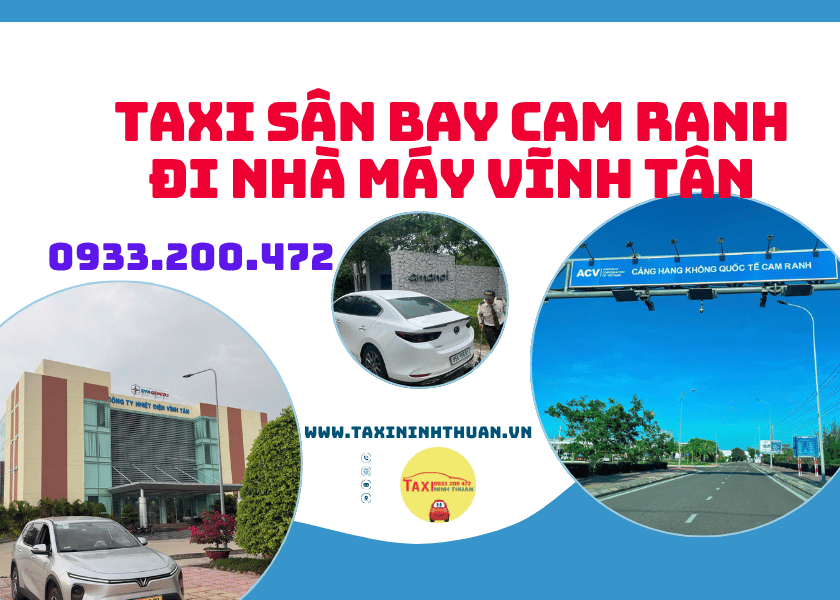Taxi Sân Bay Cam Ranh đi nhà máy Vĩnh Tân