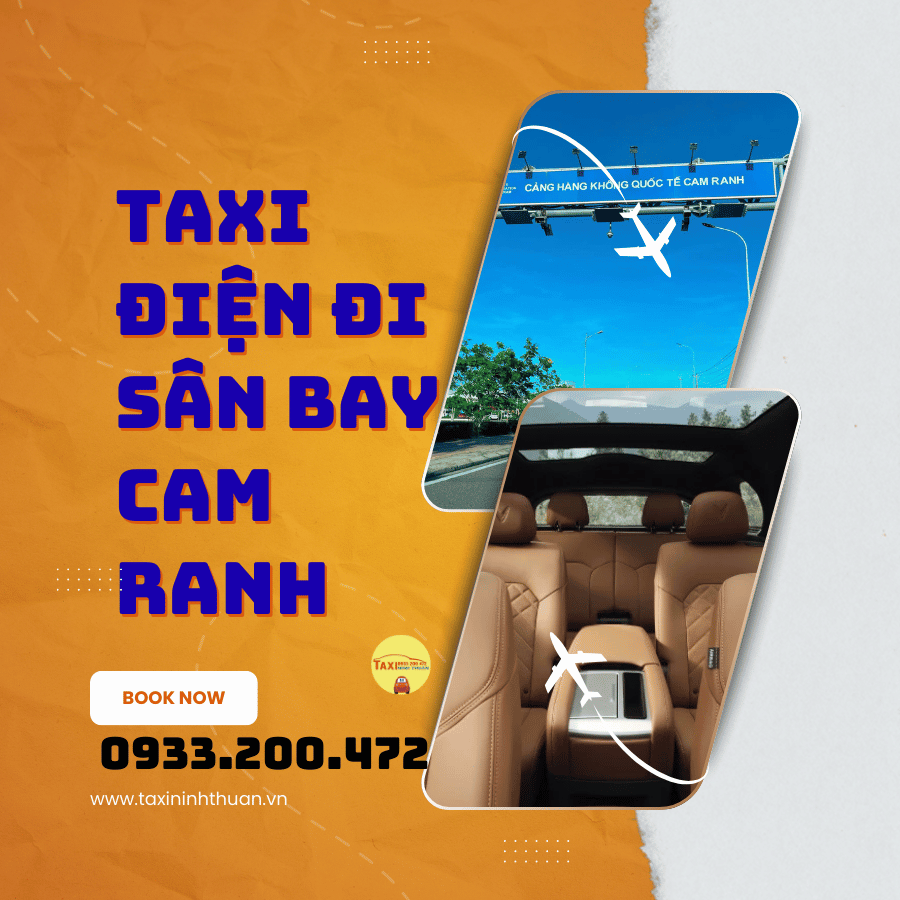 Taxi điện đi sân bay Cam Ranh