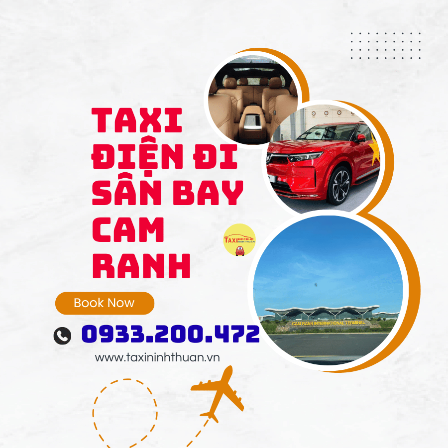 Taxi điện đi sân bay Cam Ranh