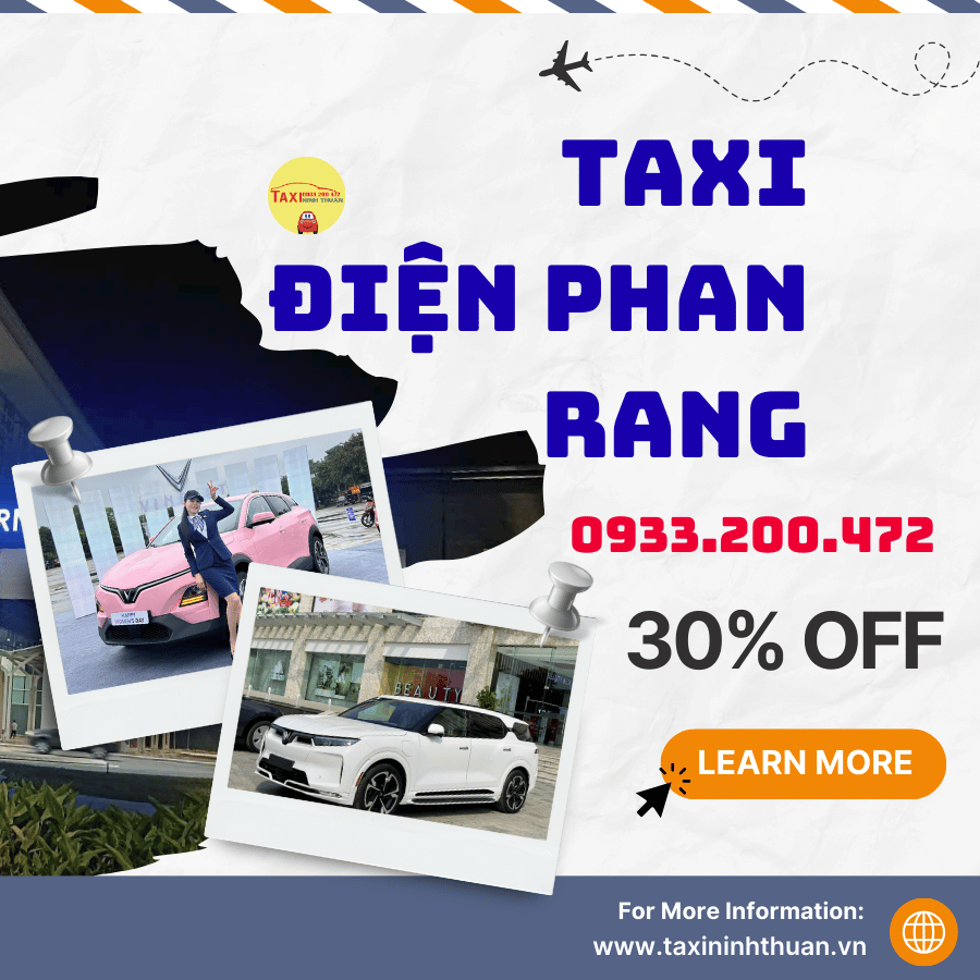  Taxi điện Phan Rang