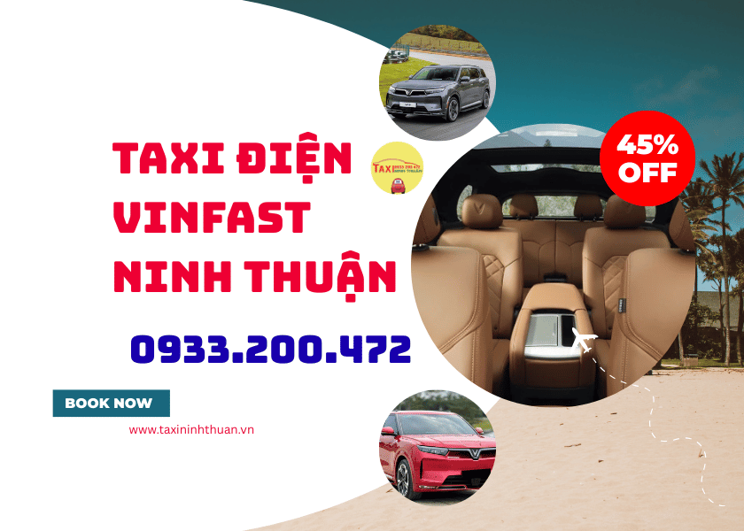 Taxi Điện VinFast Ninh Thuận