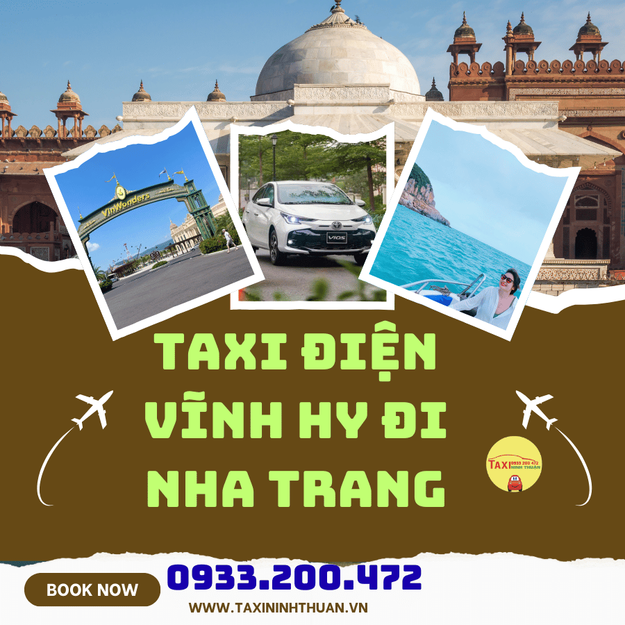 Taxi điện Vĩnh Hy đi Nha Trang