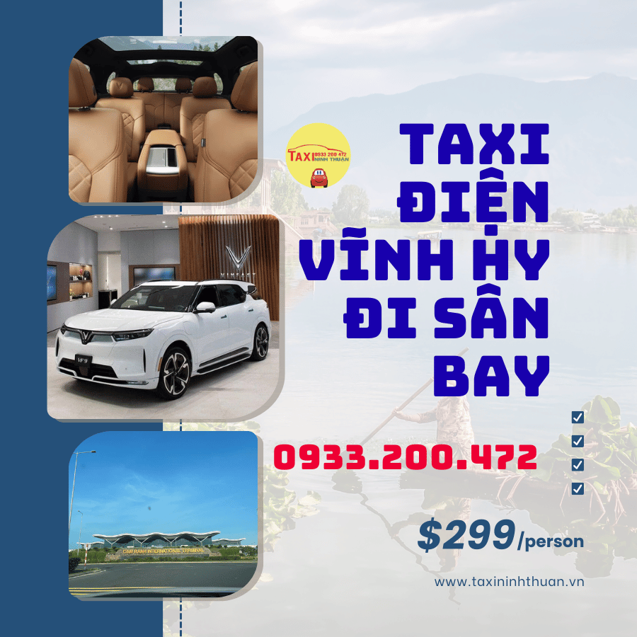 Taxi Điện Vĩnh Hy Đi Sân Bay
