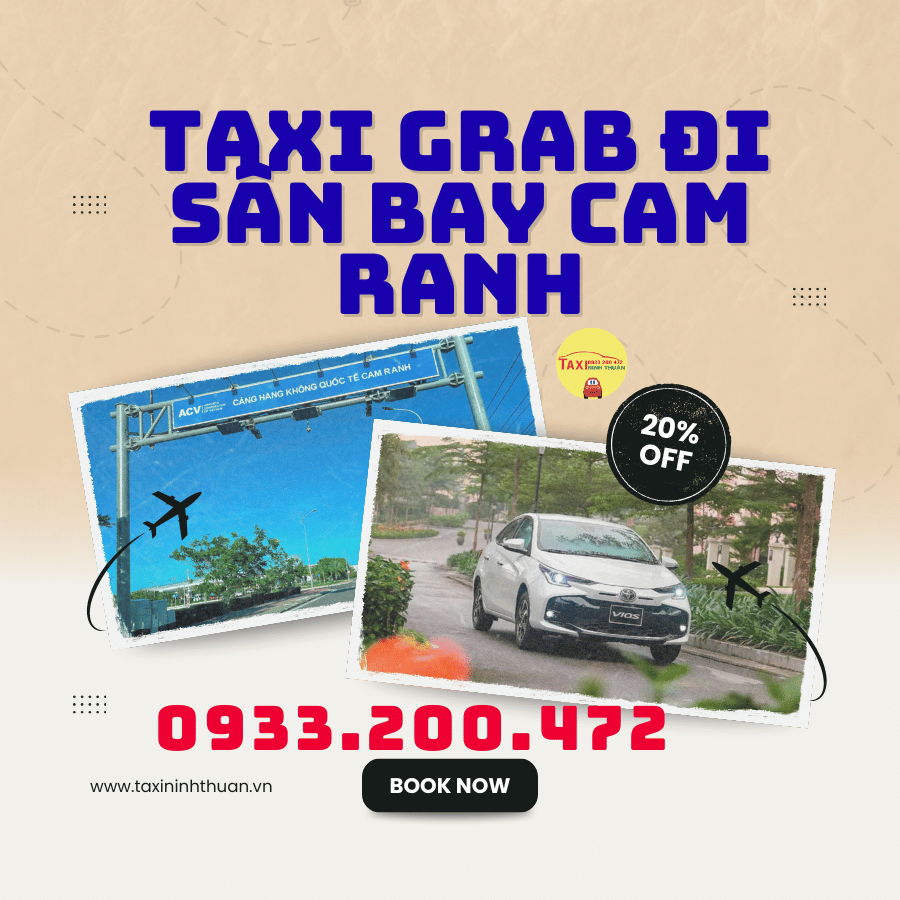 Taxi Grab đi Sân bay Cam Ranh