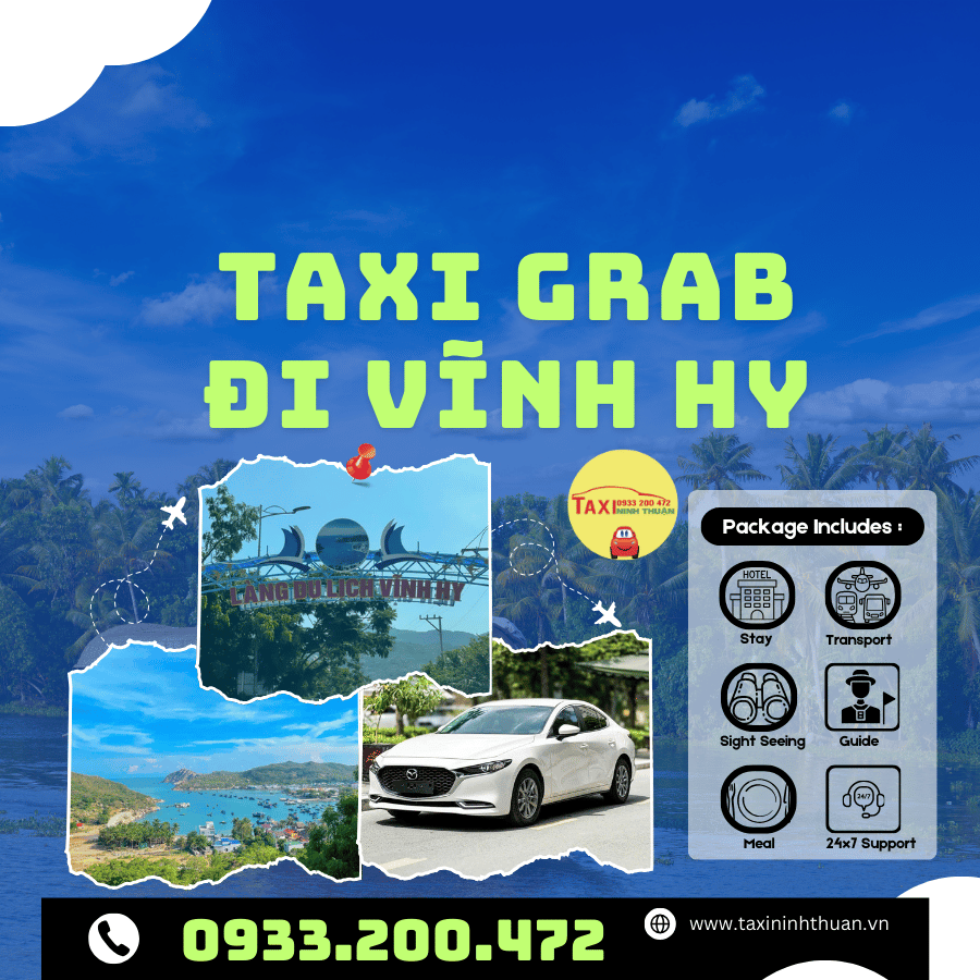 Taxi Grab đi Vĩnh Hy