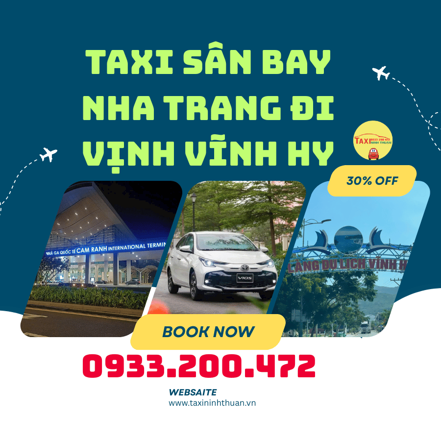Taxi Sân Bay Nha Trang Đi Vịnh Vĩnh Hy