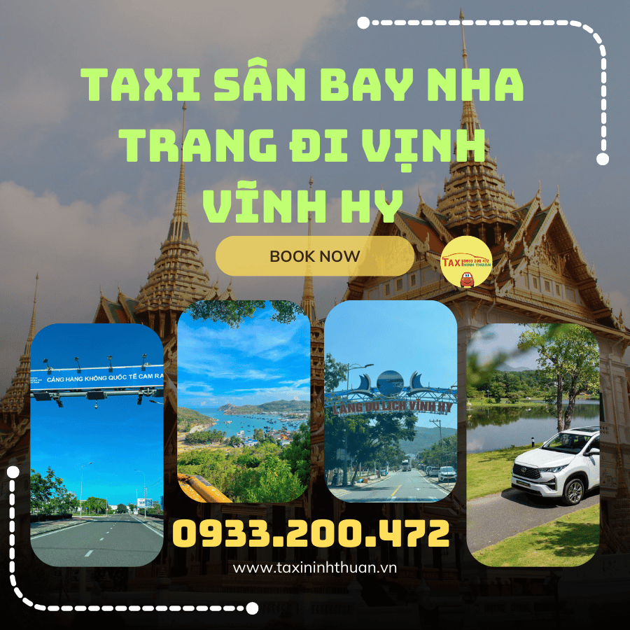 Taxi Sân Bay Nha Trang Đi Vịnh Vĩnh Hy