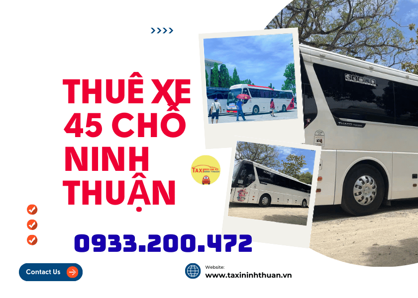 Thuê Xe 45 Chỗ Ninh Thuận