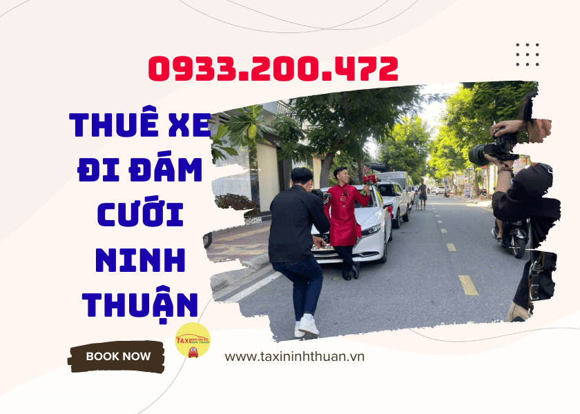 Thuê xe đi đám cưới ninh thuận