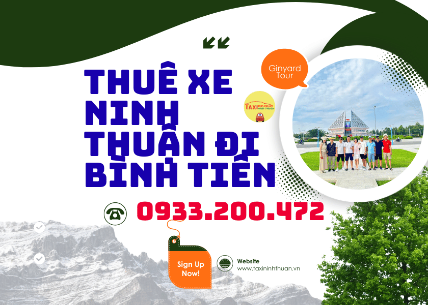 Thuê xe ninh thuận đi bình tiên