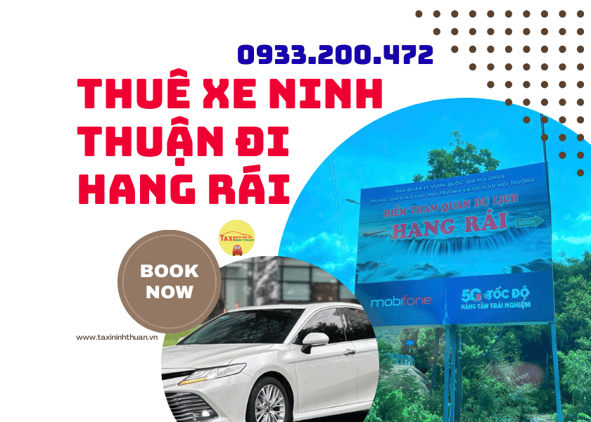 Thuê xe ninh thuận đi hang rái