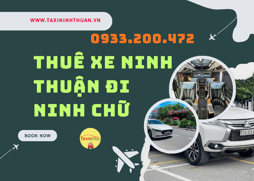 Thuê xe ninh thuận đi ninh chữ