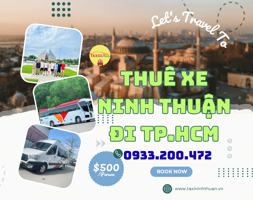 Thuê xe ninh thuận đi tp.hcm