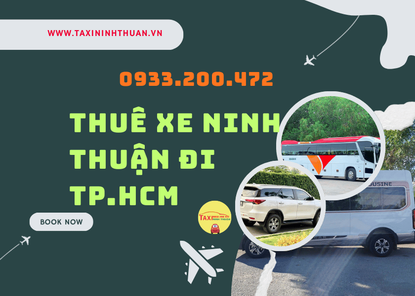 Thuê xe ninh thuận đi tp.hcm