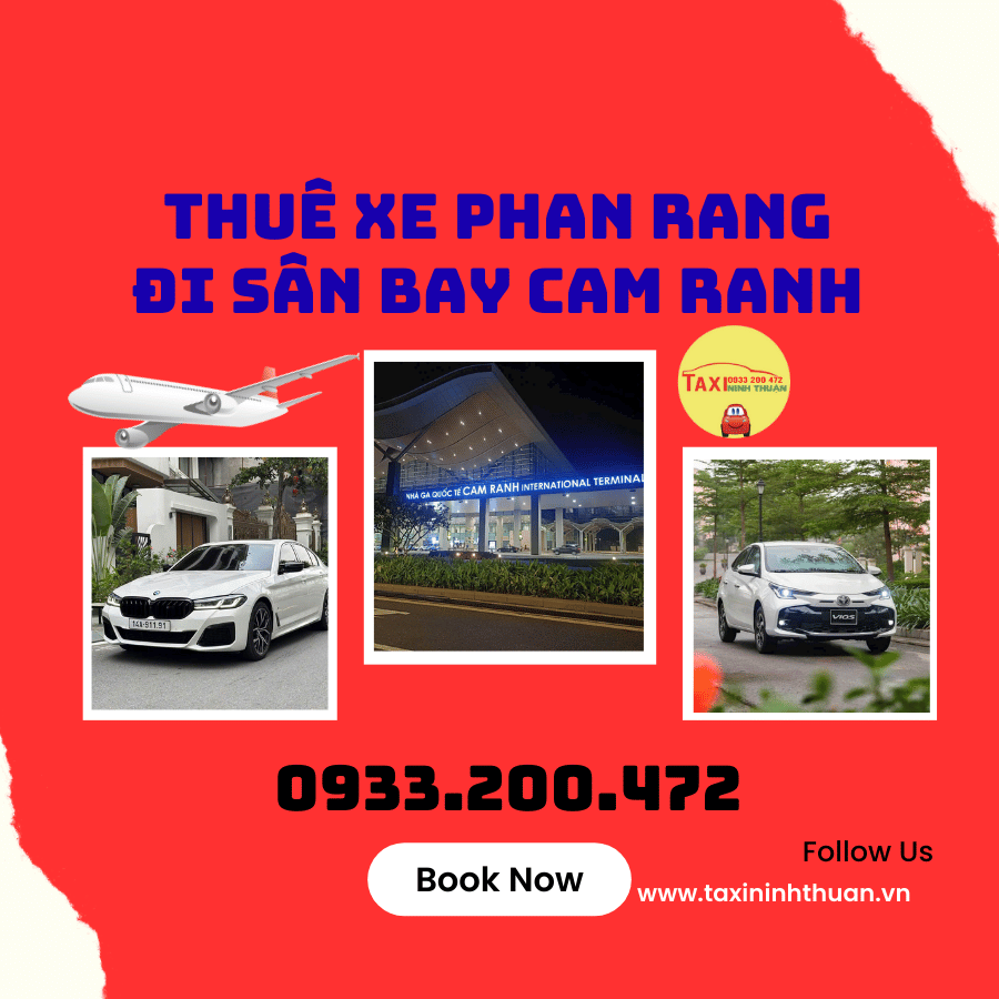 Thuê Xe Phan Rang Đi Sân Bay Cam Ranh